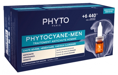 Phyto Cyane - Men Anti-hair Loss Treatment 12 x 3,5 ml