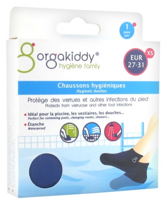Orgakiddy Chaussons Hygiéniques 1 Paire - Taille : XS