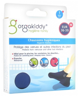 Orgakiddy Chaussons Hygiéniques 1 Paire - Taille : M