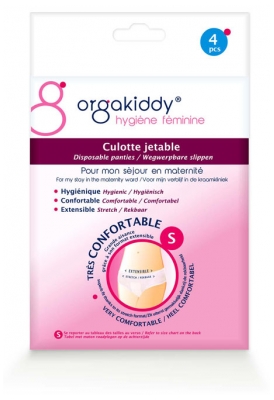 Orgakiddy Disposable Panties 4 Pieces - Size: S
