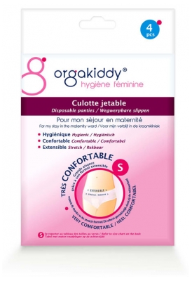 Orgakiddy Einweghose 4 Stück - Größe: S