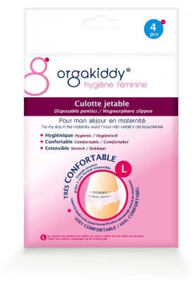 Orgakiddy Disposable Panties 4 Pieces - Size: L