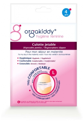 Orgakiddy Pantalones Desechables 4 Unidades - Tamaño: L