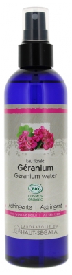 Laboratoire du Haut-Ségala Eau Florale de Géranium Bio 250 ml