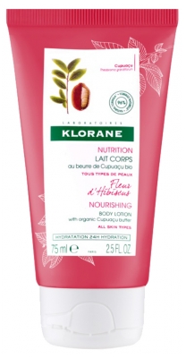Klorane Nutrition Lait Corps Fleur d'Hibiscus 75 ml