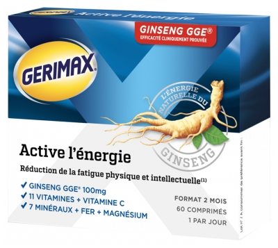Gerimax Activa la Energía 60 Comprimidos