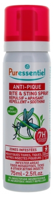 Puressentiel Anti-Sting Repellent + Soothing Spray Infested Areas 75ml