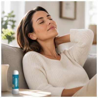 Puressentiel Aroma Stress Inhaler with 5 Essential Oils 1ml