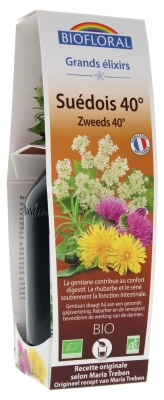 Biofloral Grands Elixirs Suédois 40° Organic 375ml