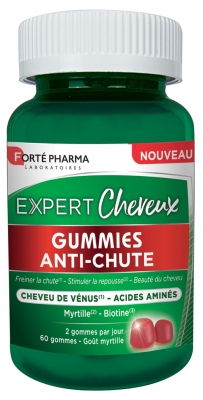 Forté Pharma Expert Cheveux Anti-Chute 60 Gummies