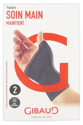 Gibaud Soin Main Wrist-Thumb Support - Size: Size 2