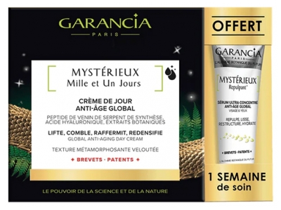 Garancia Mystérieux Mille et Un Jours Crème de Jour Anti-Âge Global 30 ml + Repulpant 5 ml Offert