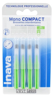 Inava Mono Compact 4 Brossettes Interdentaires - Taille : ISO6 2,2 mm