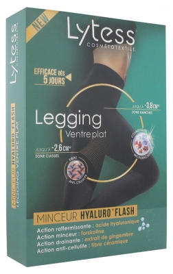 Lytess Cosmétotextile Hyaluro'Flash Slimness Flat Belly Legging - Size: S/M