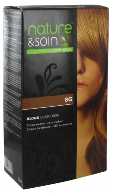 Santé Verte Nature et Soin Coloration Permanente - Teinte : 8G Blond Clair Doré