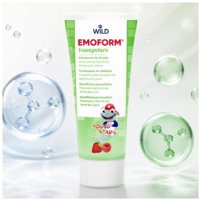 Wild Emoform Youngstars Tandpasta Voor Kinderen Vanaf 6 Jaar 75 ml