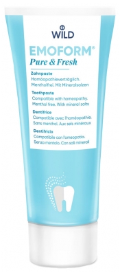 Creme dental Wild Emoform Pure & Fresh 75 ml