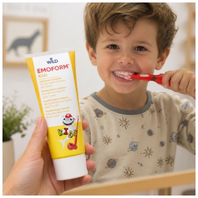 Wild Emoform Kids Tandpasta Voor Kinderen tot 5 Jaar 75 ml