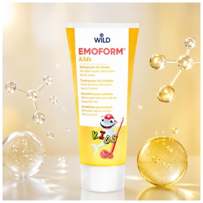 Wild Emoform Kids Tandpasta Voor Kinderen tot 5 Jaar 75 ml