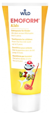 Wild Emoform Kids Dentifrice pour Enfants Jusqu'à 5 ans 75 ml