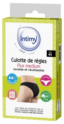 Intimy Care Calcinha de Menstruação Fluxo Médio - Tamanho: 44