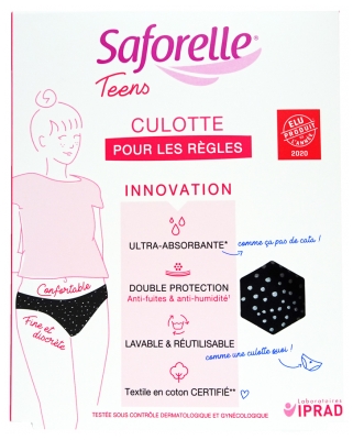 Saforelle Teens Panty for Menstruations - Size: 14 years