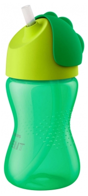 Avent Tazza con Cannuccia Curva 300 ml dai 12 Mesi in su - Colore: Verde