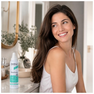 Noreva Hexaphane Suhi Šampon Pena 150 ml