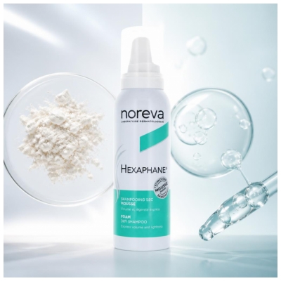 Noreva Hexaphane Suhi Šampon Pena 150 ml