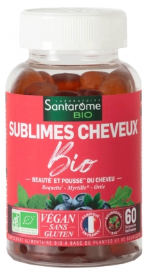Santarome Bio Sublimes Cheveux Bio 60 Gummies