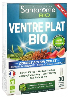 Santarome Bio Ventre Plat Bio 30 Gélules