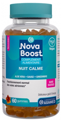 Nova Boost Nuit Calme 60 Gummies