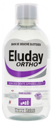Pierre Fabre Oral Care Eluday Ortho Bain de Bouche Quotidien 500 ml