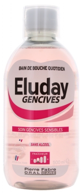 Pierre Fabre Oral Care Eluday Gencives Bain de Bouche Quotidien 500 ml