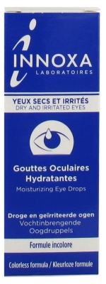 Innoxa Gouttes Oculaires Hydratantes Yeux Secs et Irrités 10 ml