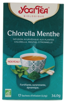 Yogi Tea Chlorella Mint Organic 17 Saszetek