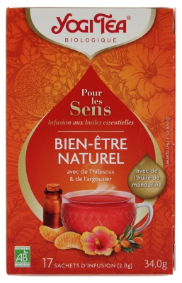 Yogi Tea Per i Sensi Benessere Naturale Biologico 17 Bustine