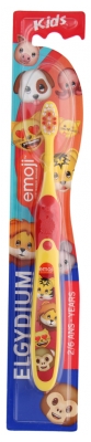 Elgydium Kids Brosse à Dents Souple 2/6 Ans Emoji