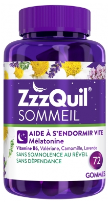 ZzzQuil Sommeil 72 Gummies