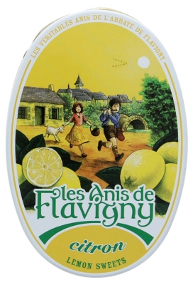 Anisovi bonboni Flavigny z aromo limone 50 g