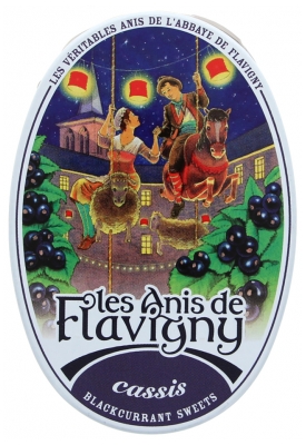 Les Anis de Flavigny Blackcurrant Sweets 50g