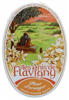 Les Anis de Flavigny Orange Blossom Sweets 50g