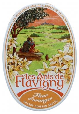 Os Anis de Flavigny Rebuçados Flor de Laranjeira 50 g