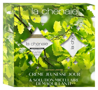 La Chênaie Crème Jeunesse Jour 50 ml + Solution Micellaire Démaquillante 200 ml Offerte