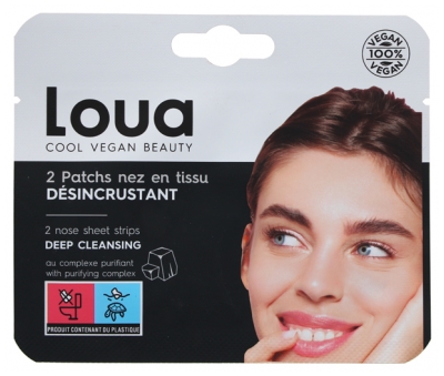 Loua Patch Desincrustante para o Nariz 2 Patches 5 ml