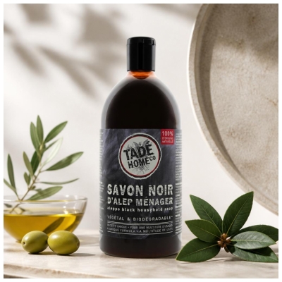 Tadé Home Savon Noir d'Alep Ménager 1 L