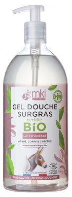 MKL Green Nature Rich Shower Gel Donkey Milk Organic 1L