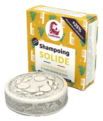 LamazunaChampú de Arcilla Blanca y Verde Para Cabellos Normales 70 ml
