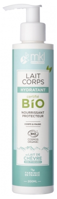 MKL Green Nature Lait de Chèvre Lait Corps Hydratant Bio 200 ml