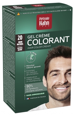 Pétrole Hahn Colorant Gel Cream Kit - Hair Colour: 20: Natural Brown Pétrole Hahn Colorant Gel Cream Kit - Hair Colour: 20: Natural Brown